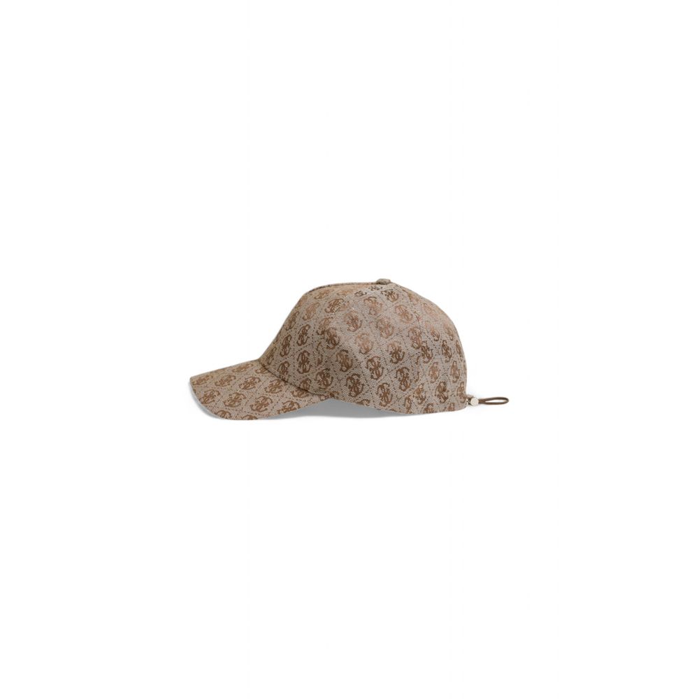 Guess Beige Polyester Hat