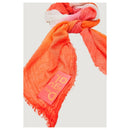 Desigual Orange Polyester Scarf