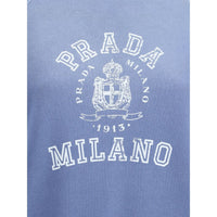 Prada Logo's cotton Sweatshirt