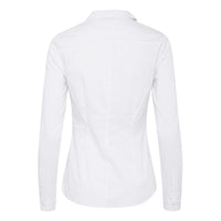 ICHI White Cotton Sweater