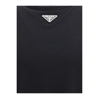 Prada T-Shirt with triangular plaque