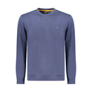 Hugo Boss Blue Cotton Men Sweater