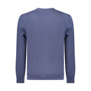 Hugo Boss Blue Cotton Men Sweater