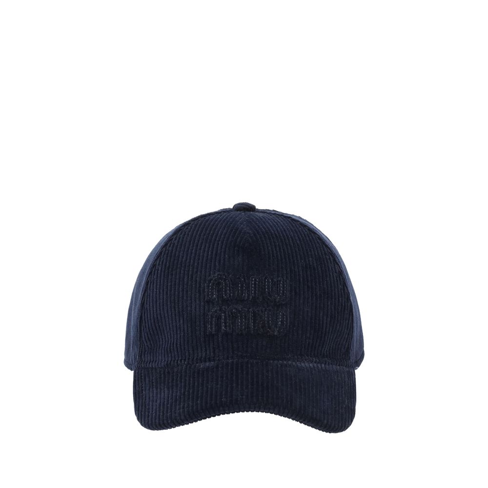 Miu Miu Logoed Baseball Hat