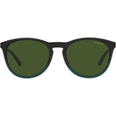 Round Green Acetate Sunglasses