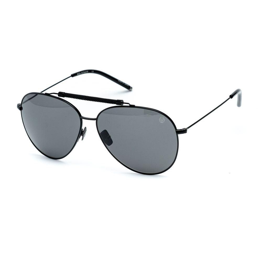 Aviator Black Titanium Sunglasses