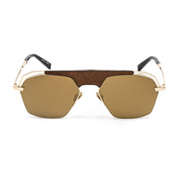 Belstaff Gold Titanium Sunglasses