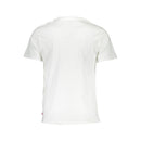 Levi's White Cotton Men T-Shirt