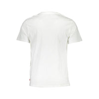 Levi's White Cotton Men T-Shirt