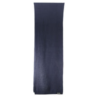 Calvin Klein Elegant Blue Cotton Cashmere Scarf