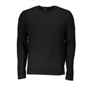 Hugo Boss Black Wool Men Sweater