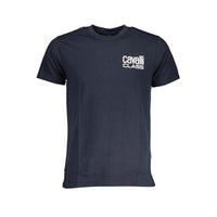 Cavalli Class Blue Cotton T-Shirt