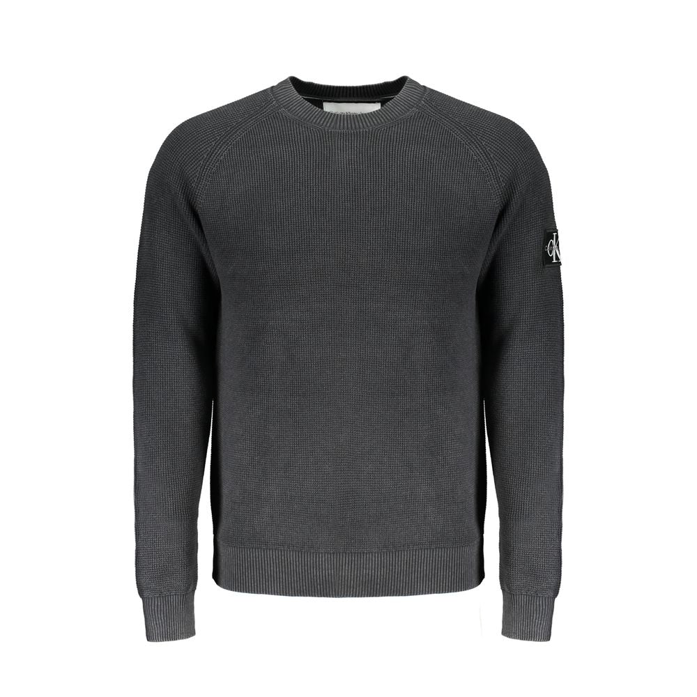 Calvin Klein Black Cotton Sweater