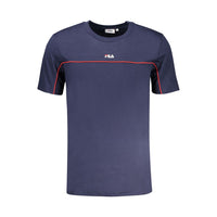 Fila Blue Cotton Men TShirt