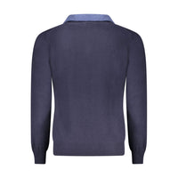 North Sails Blue Wool Men Sweater