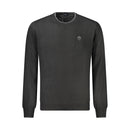 North Sails Black Wool Men Sweater