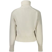 Calvin Klein White Cotton Women Sweater