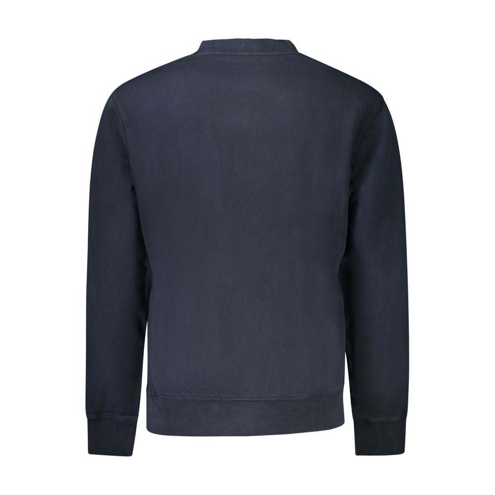 Hugo Boss Blue Cotton Men Sweater