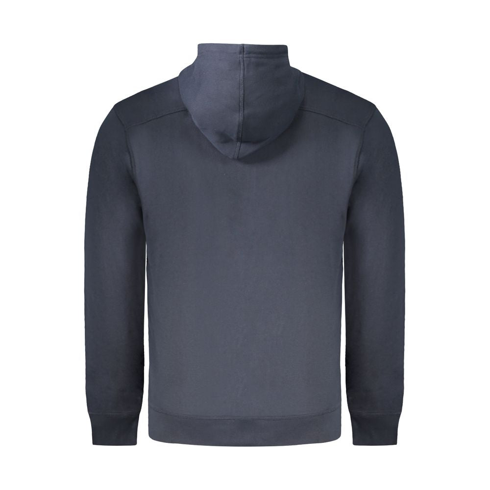 Hugo Boss Blue Cotton Men Sweater