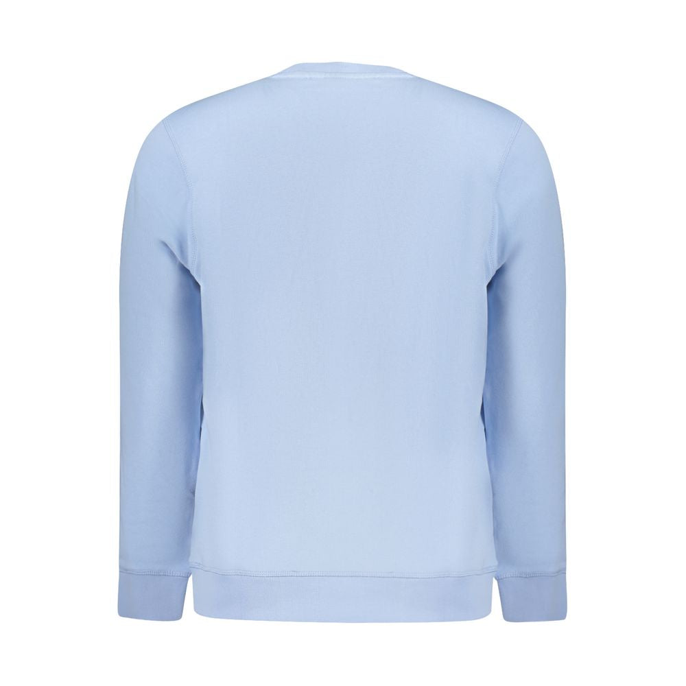 Hugo Boss Light Blue Cotton Men Sweater