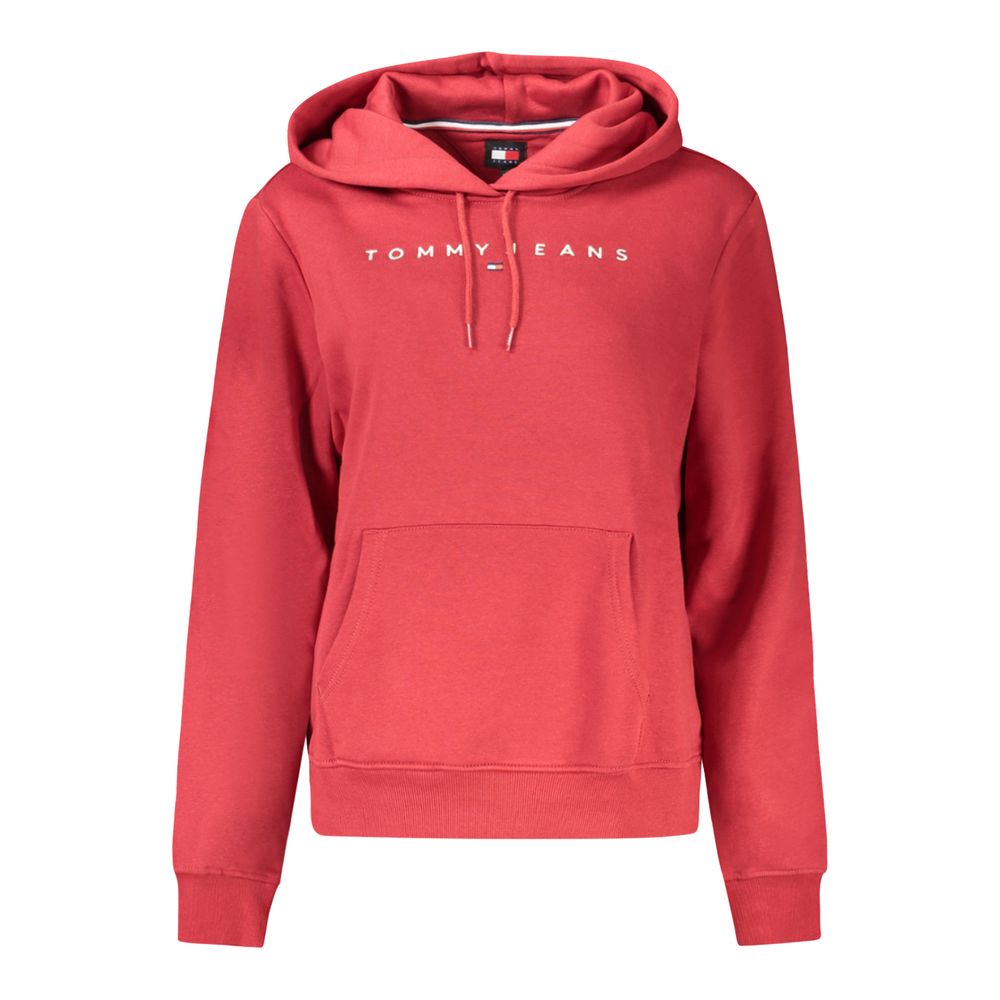 Tommy Hilfiger Red Cotton Women Sweater