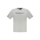 North Sails Gray Cotton Men T-Shirt