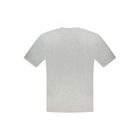 North Sails Gray Cotton Men T-Shirt