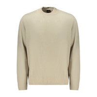 Hugo Boss Beige Cotton Men Sweater