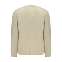 Hugo Boss Beige Cotton Men Sweater