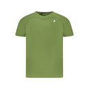 K-WAY Green Cotton Men T-Shirt