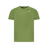 K-WAY Green Cotton Men T-Shirt