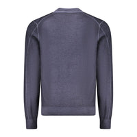 Hugo Boss Blue Wool Men Sweater