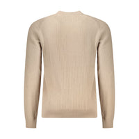 Hugo Boss Beige Cotton Men Sweater