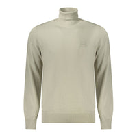 Hugo Boss Beige Cotton Men Sweater