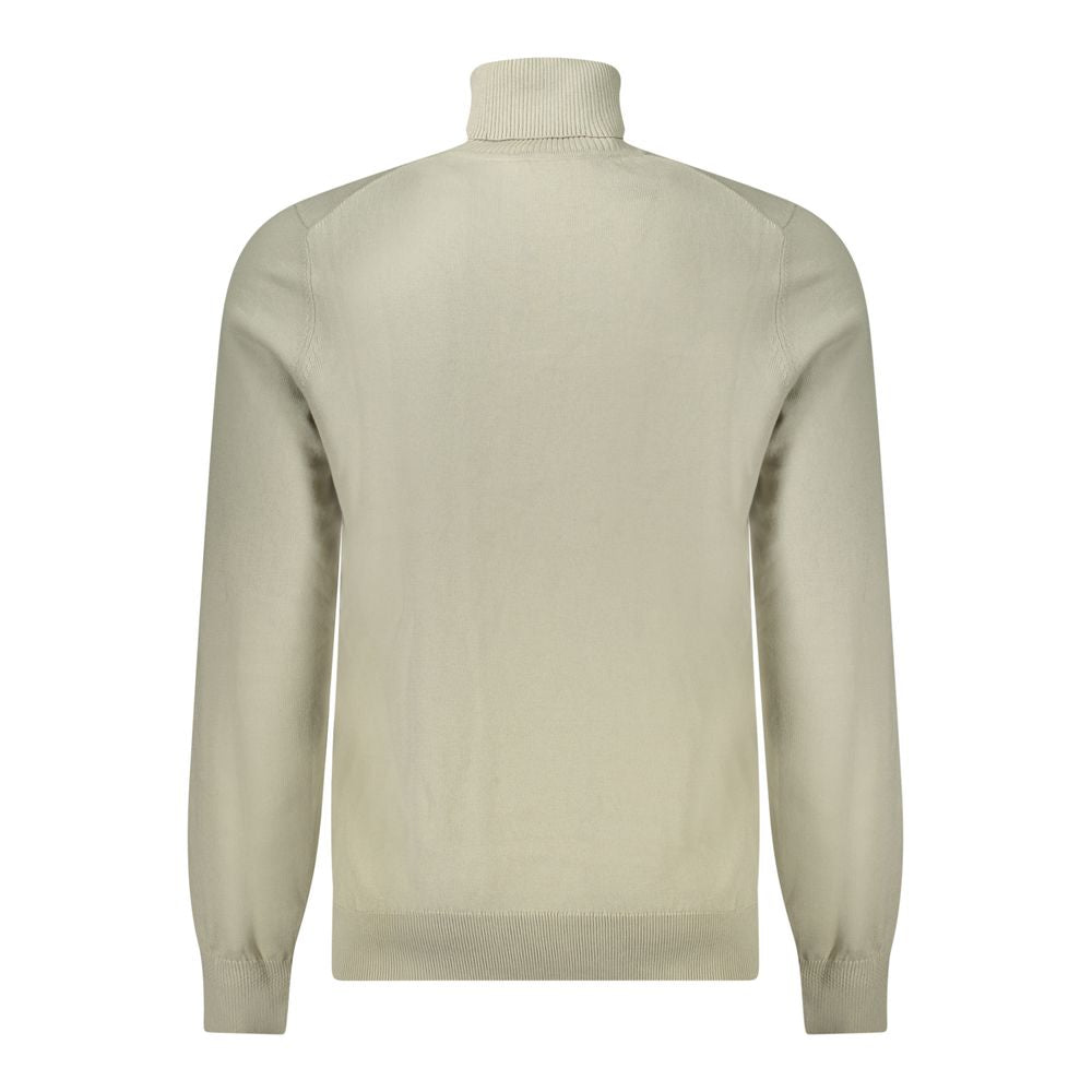 Hugo Boss Beige Cotton Men Sweater