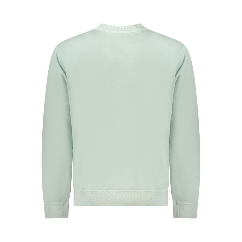 Hugo Boss Green Cotton Men Sweater