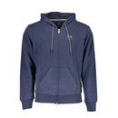 La Martina Blue Cotton Men Sweater