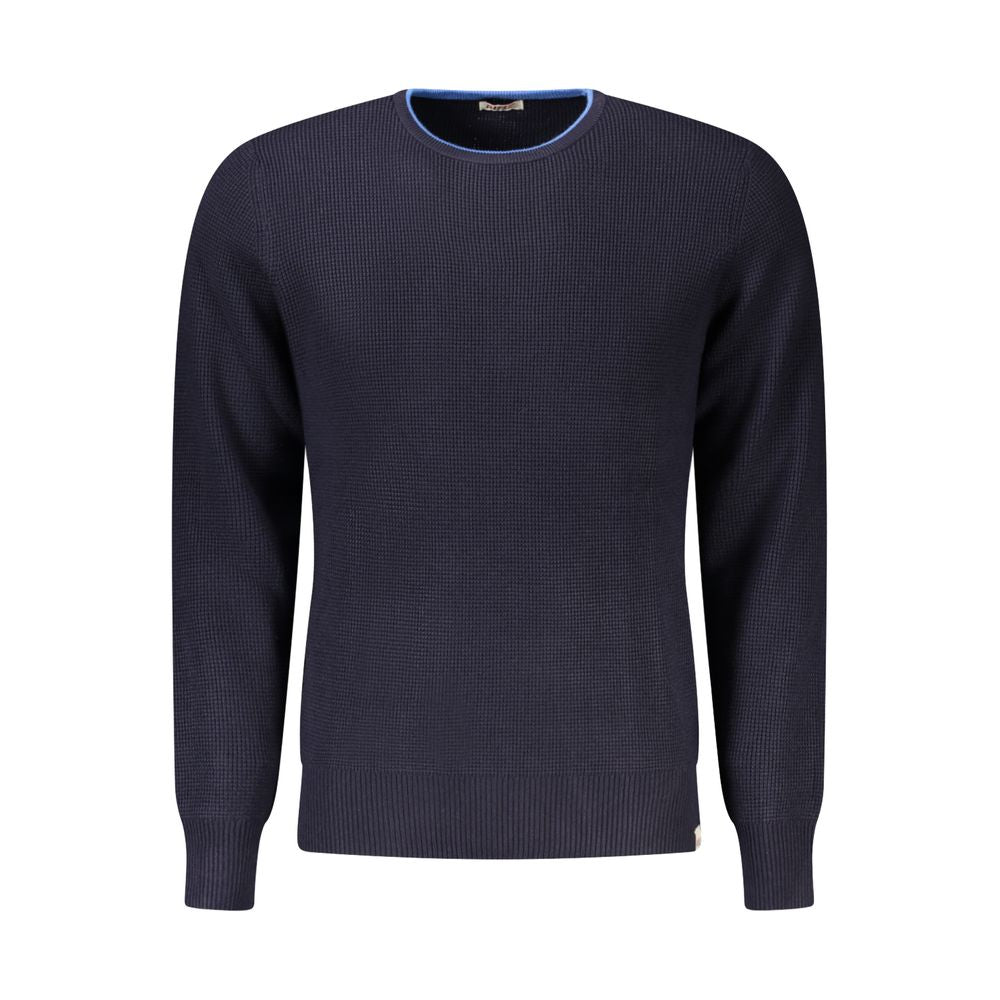 Rifle Blue Viscose Men Sweater