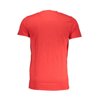 Cavalli Class Red Cotton T-Shirt