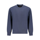 Hugo Boss Blue Cotton Men Sweater