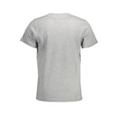 Tommy Hilfiger Gray Cotton Men T-Shirt