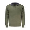 North Sails Green Wool Men Sweater