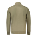 Coveri Moving Green Cotton Men Sweater