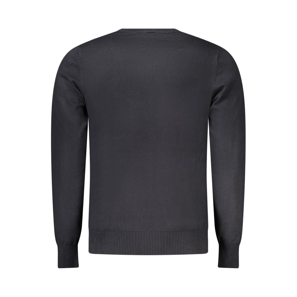 Rifle Black Viscose Men Sweater