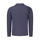 Hugo Boss Blue Cotton Men Sweater