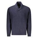 Hugo Boss Blue Wool Men Sweater