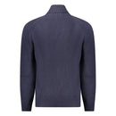 Hugo Boss Blue Wool Men Sweater