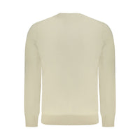 Hugo Boss Beige Cotton Men Sweater