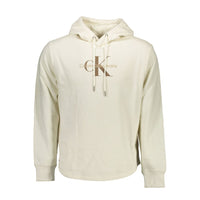 Calvin Klein White Cotton Men Sweater