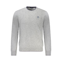 North Sails Gray Wool Men Sweater